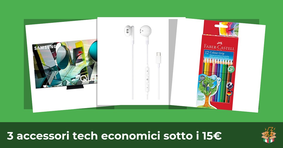 3 accessori tech economici sotto i 15€