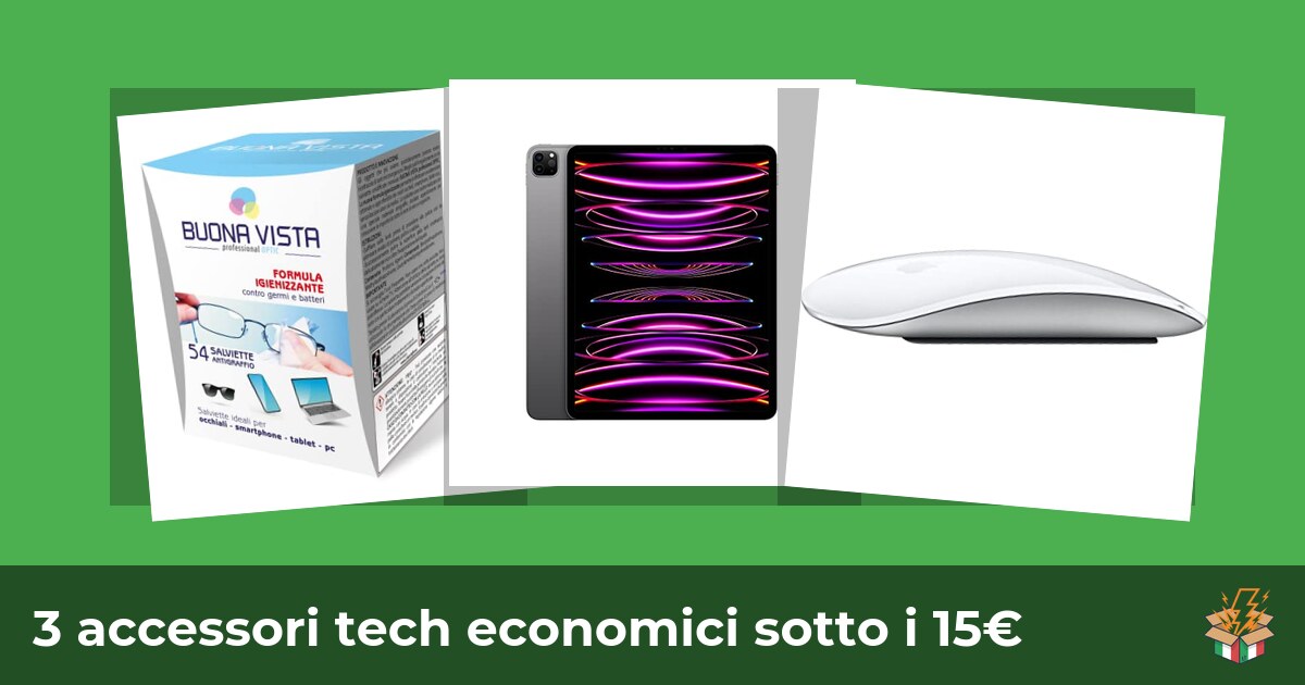3 accessori tech economici sotto i 15€