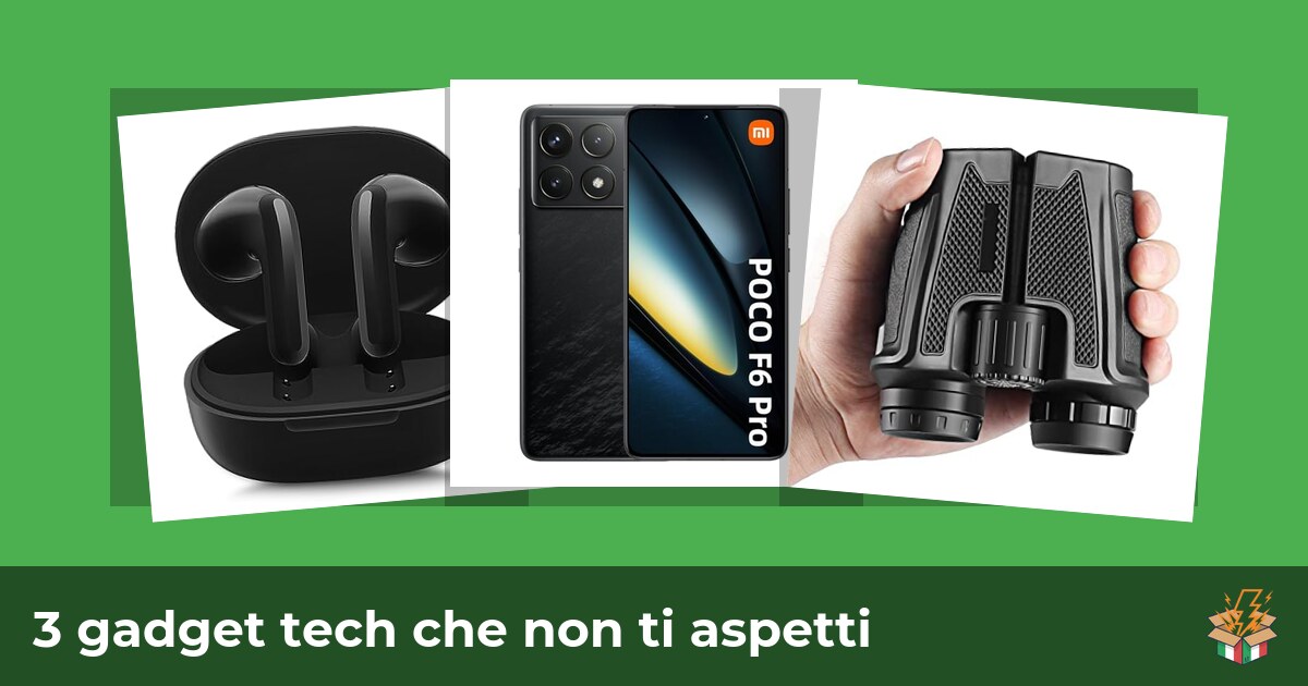 3 gadget tech che non ti aspetti