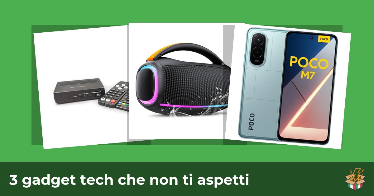 3 gadget tech che non ti aspetti