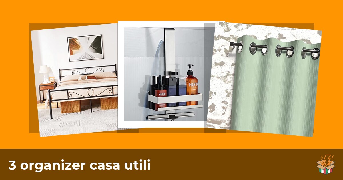 3 organizer casa utili