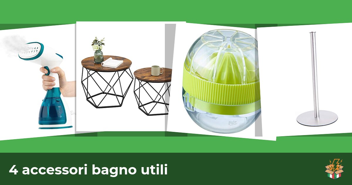 4 accessori bagno utili