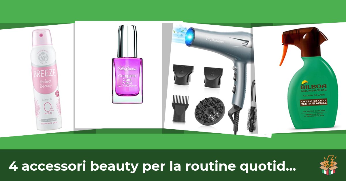 4 accessori beauty per la routine quotidiana