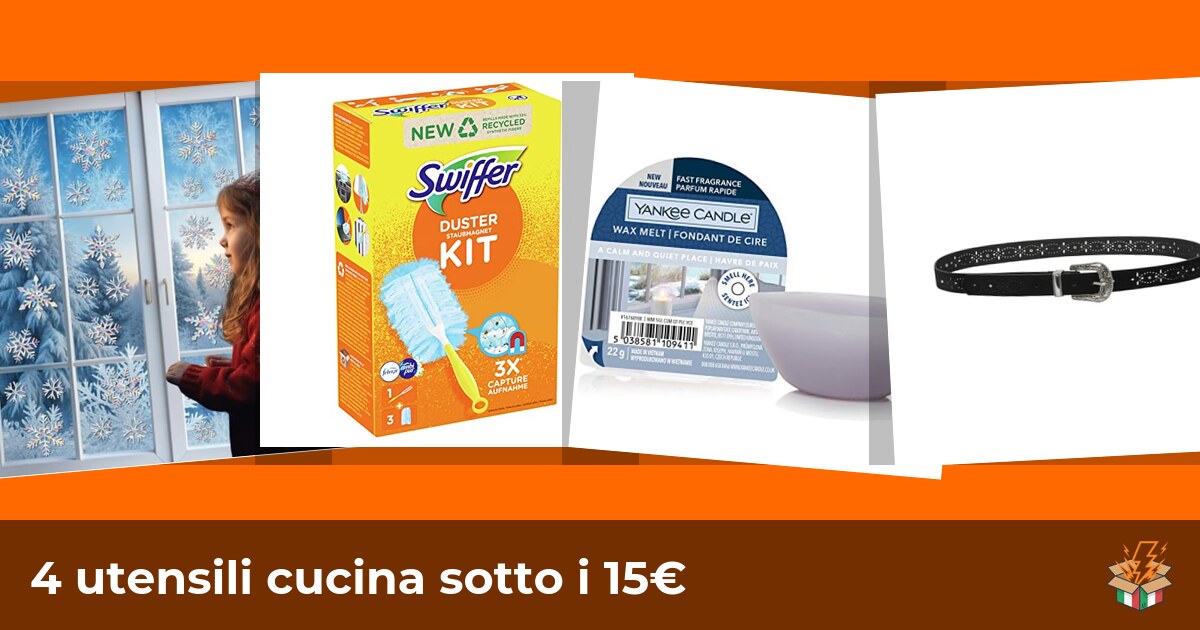 4 utensili cucina sotto i 15€