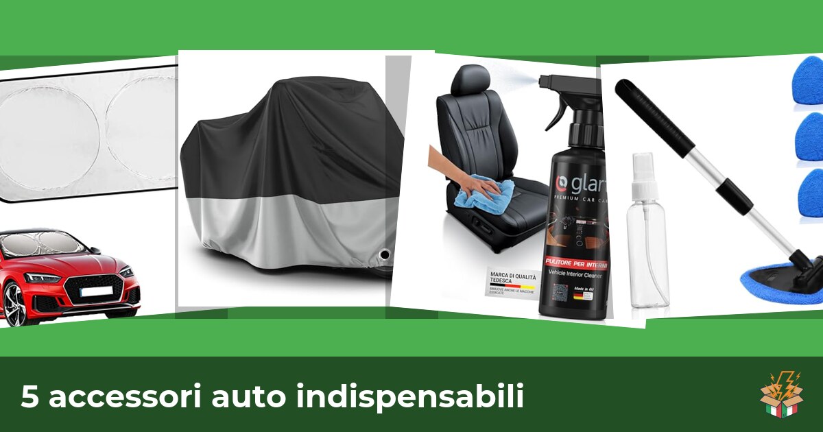 5 accessori auto indispensabili