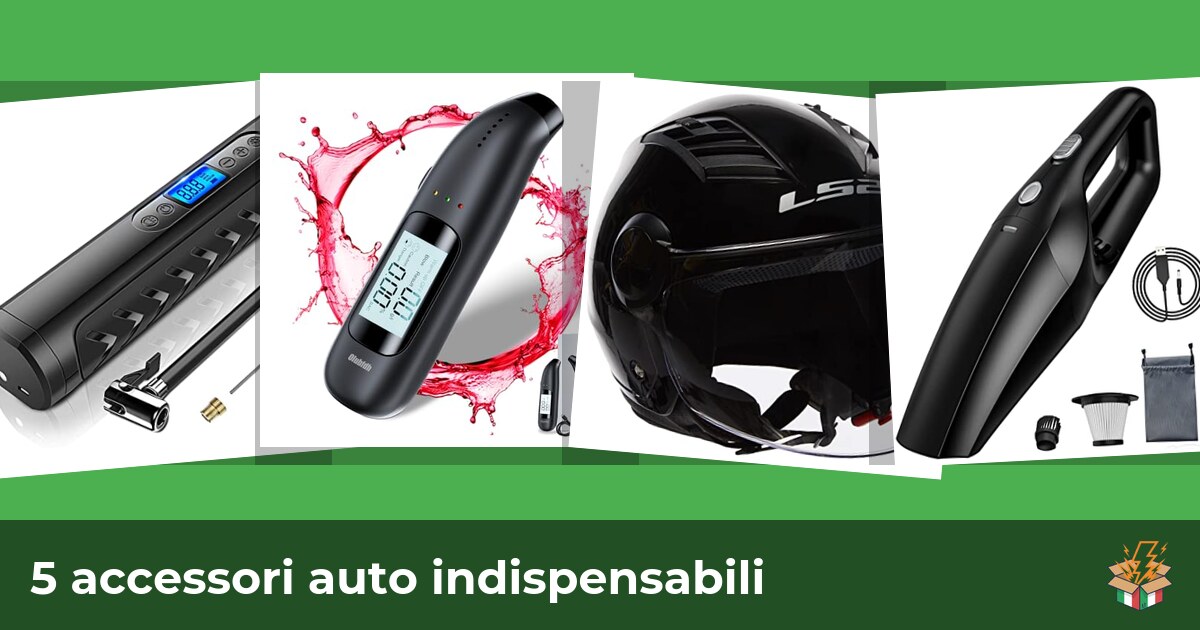 5 accessori auto indispensabili