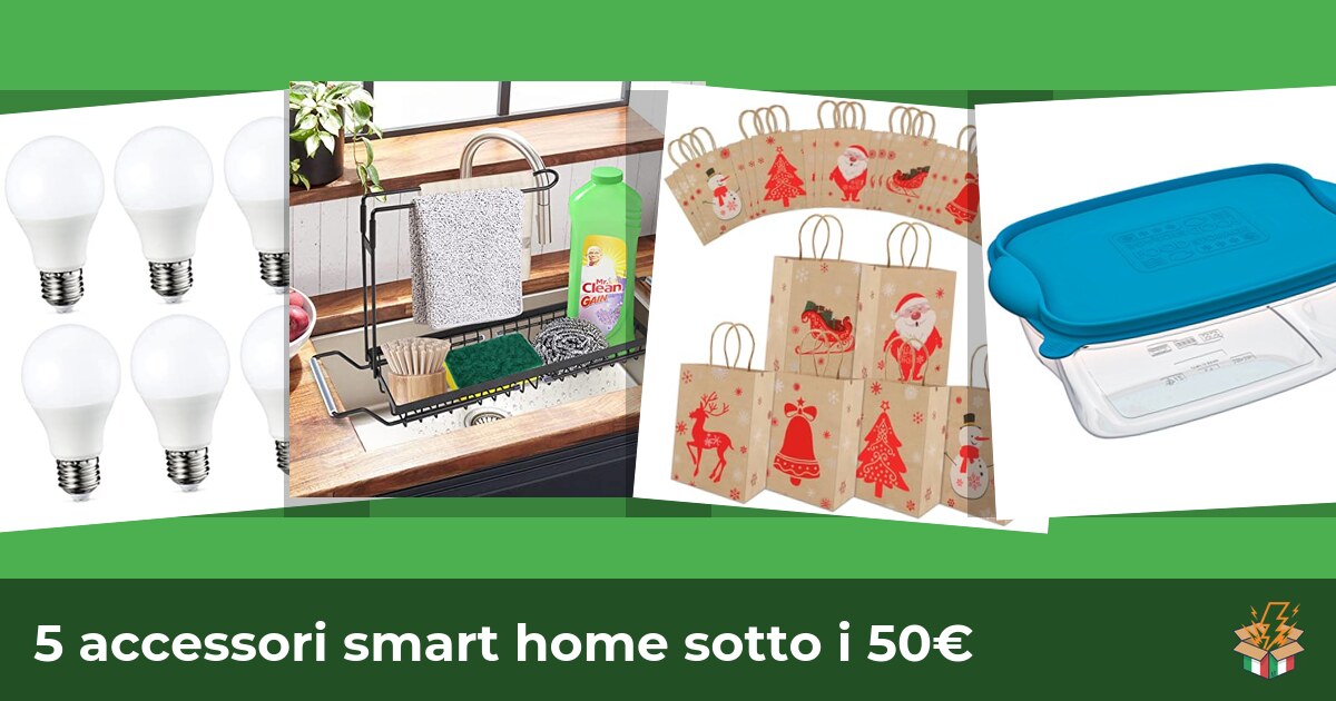 5 accessori smart home sotto i 50€