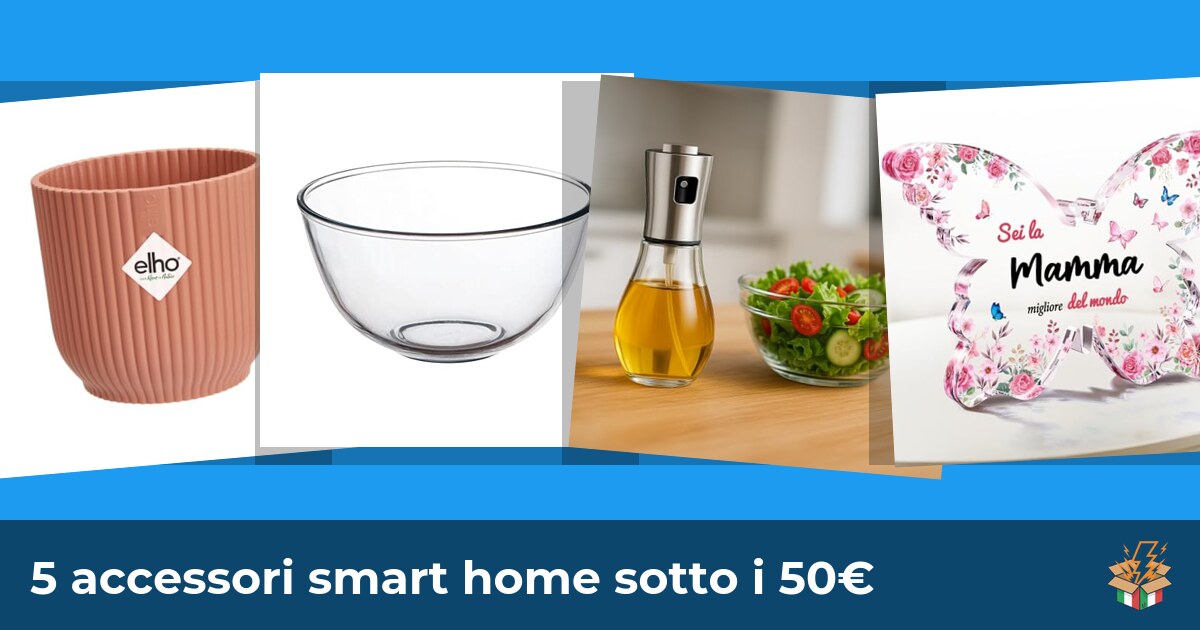 5 accessori smart home sotto i 50€
