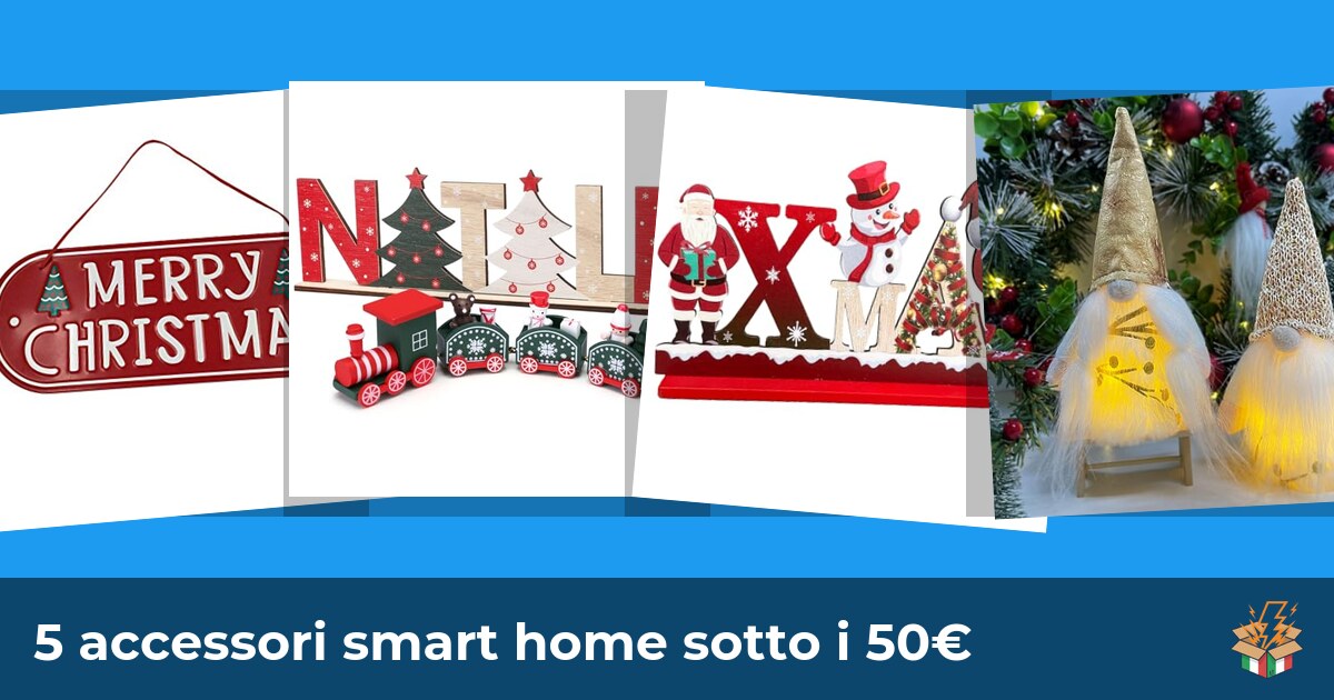 5 accessori smart home sotto i 50€