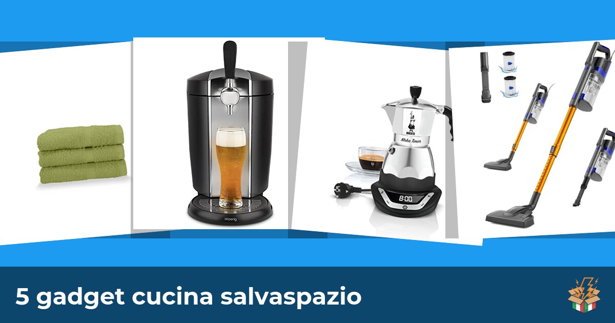 5 gadget cucina salvaspazio