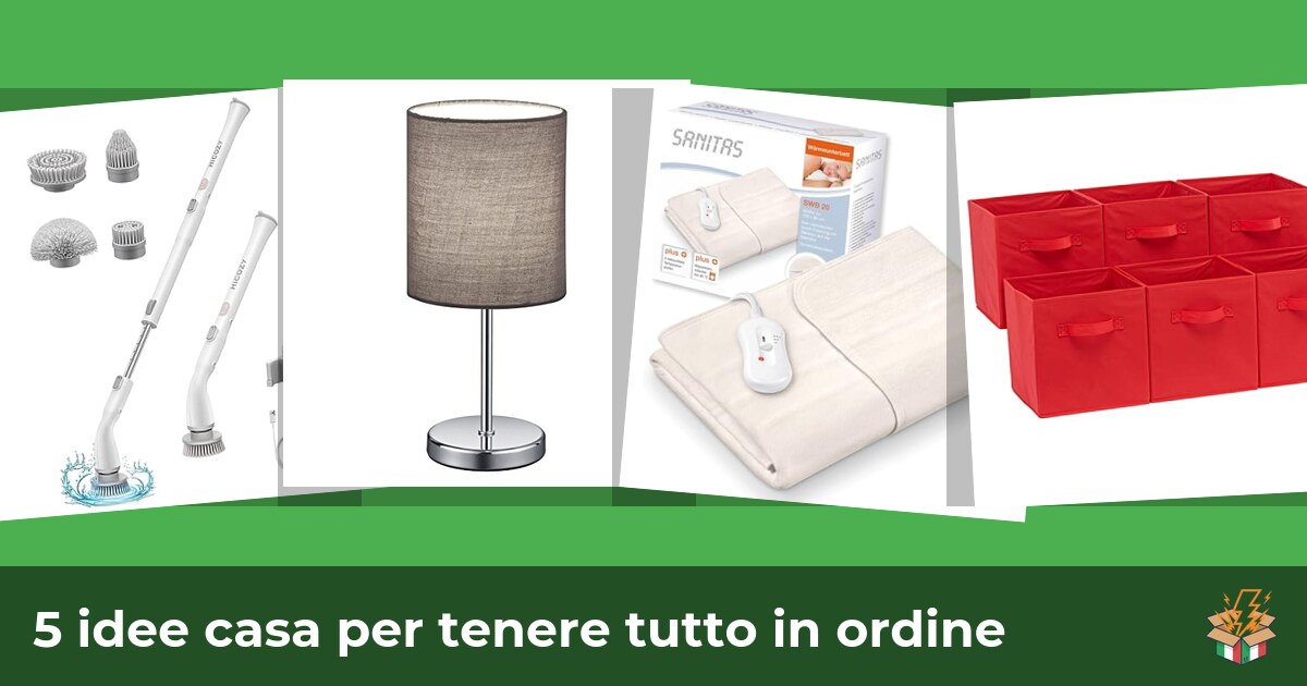 5 idee casa per tenere tutto in ordine