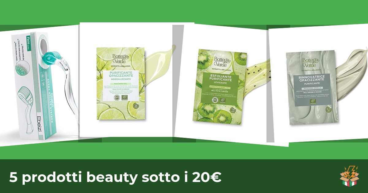 5 prodotti beauty sotto i 20€