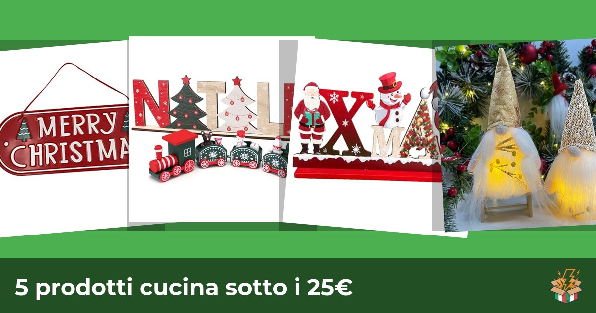 5 prodotti cucina sotto i 25€