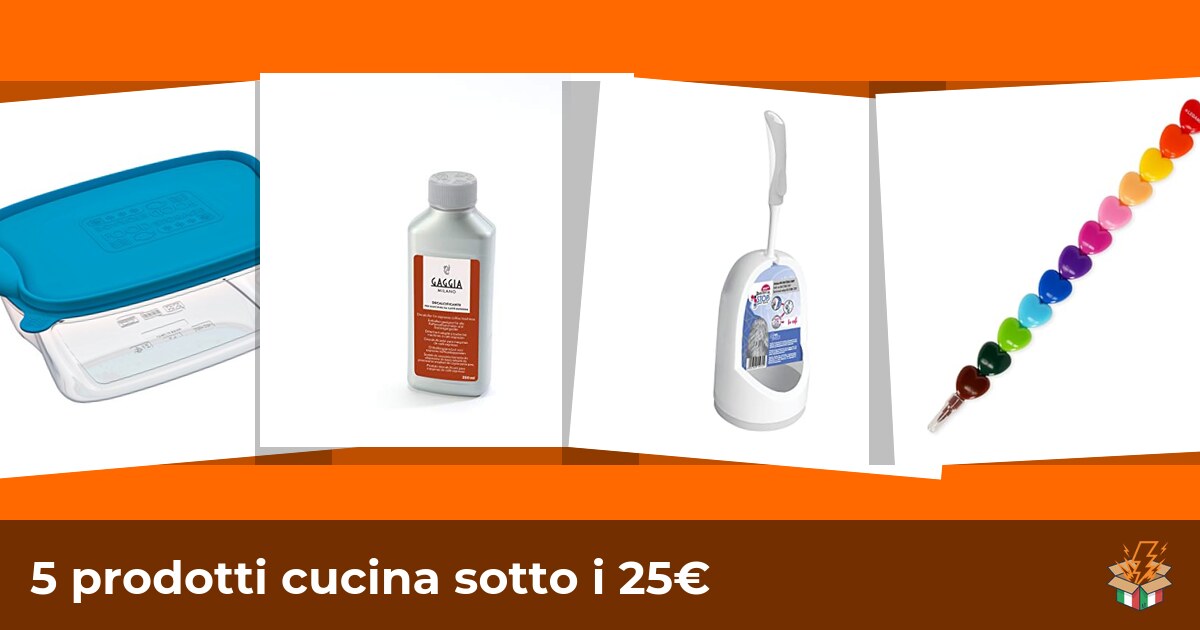 5 prodotti cucina sotto i 25€