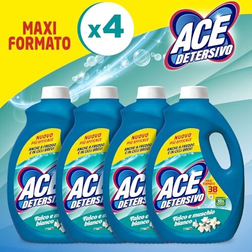 ACE Detersivo Igienizzante Talco e Muschio Bianco - immagine 4