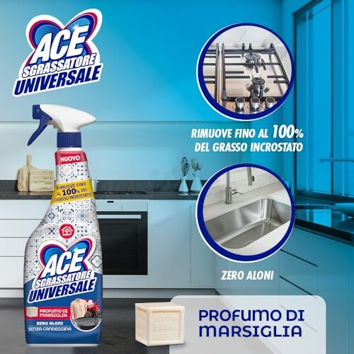 ACE Sgrassatore Universale Profumo di Marsiglia - immagine 3