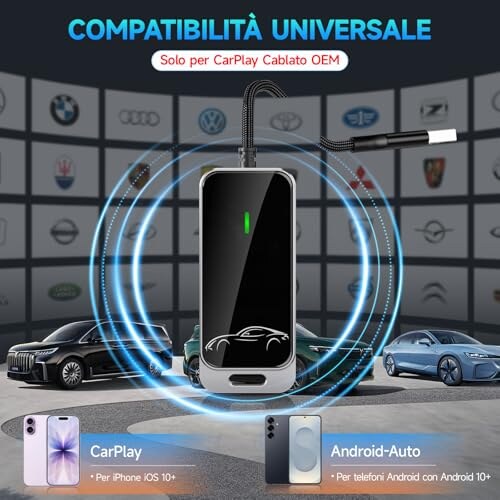 Adattatore Wireless CarPlay per iPhone - immagine 4