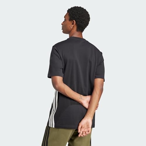 Adidas Essential T-Shirt Nero/Bianco Size S - immagine 1