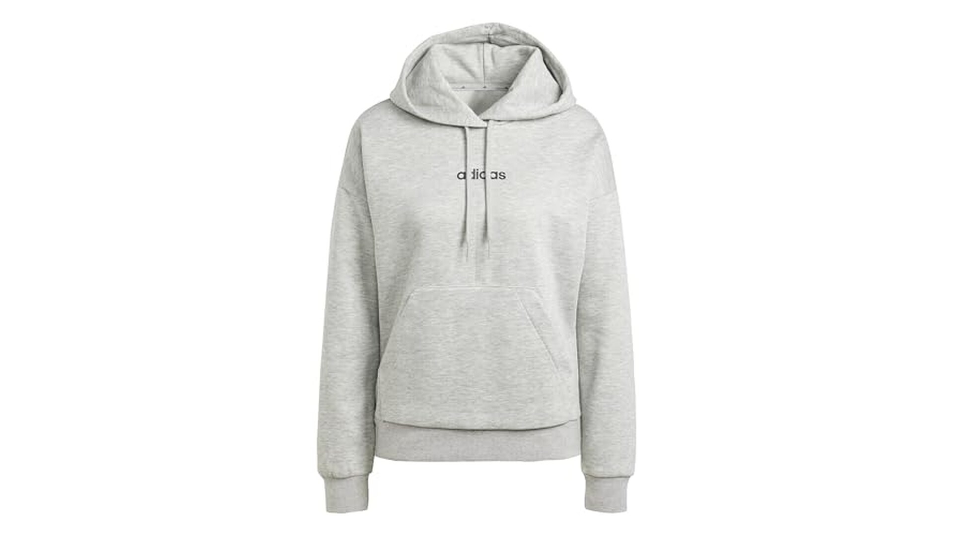 Adidas Essentials Fleece Hoodie Grigio Medio XL