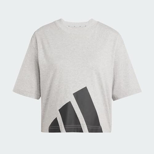 Adidas T-Shirt Donna Essentials Grigio M - immagine 5