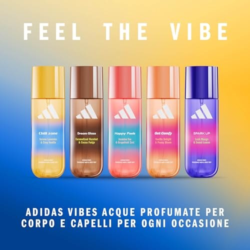Adidas Vibes Chill Zone Acqua Profumata Spray 150ml - immagine 6
