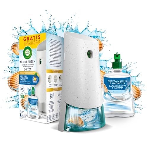 Airwick Diffusore Automatico Brezza Marina e Magnolia - immagine 1