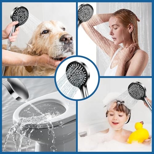 AIXMEET Soffione Doccia Risparmio Acqua 125mm - immagine 3