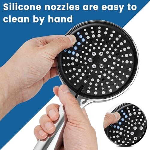 AIXMEET Soffione Doccia Risparmio Acqua 125mm - immagine 5