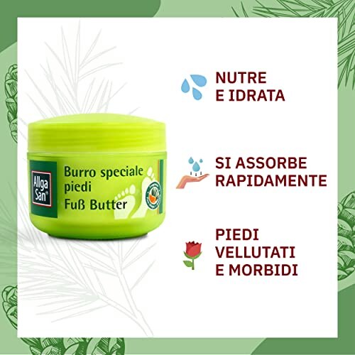 Allga San Crema Piedi Idratante 200ml - immagine 1