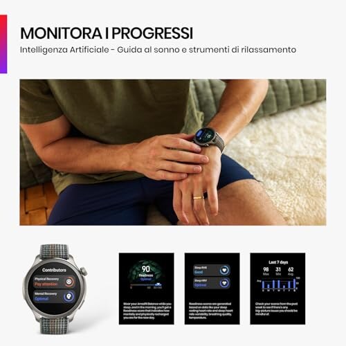 Amazfit Balance Smartwatch 46mm con AI Fitness Coach - immagine 2