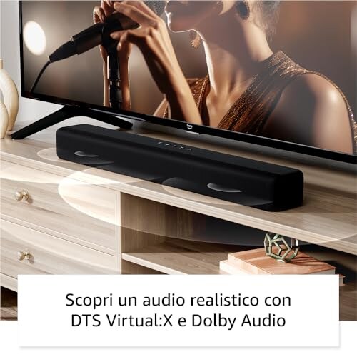 Amazon Fire TV Soundbar 2.0 con DTS Virtual:X - immagine 1