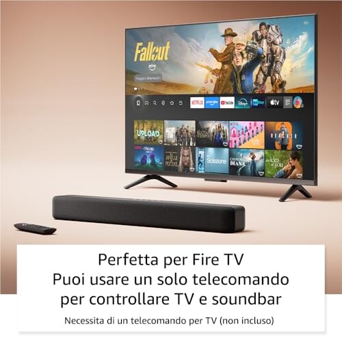 Amazon Fire TV Soundbar 2.0 con DTS Virtual:X - immagine 2