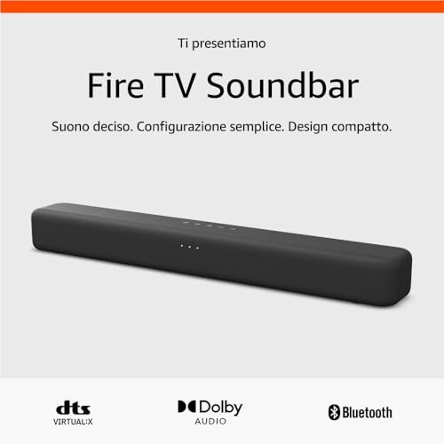 Amazon Fire TV Soundbar 2.0 con DTS Virtual:X - immagine 6