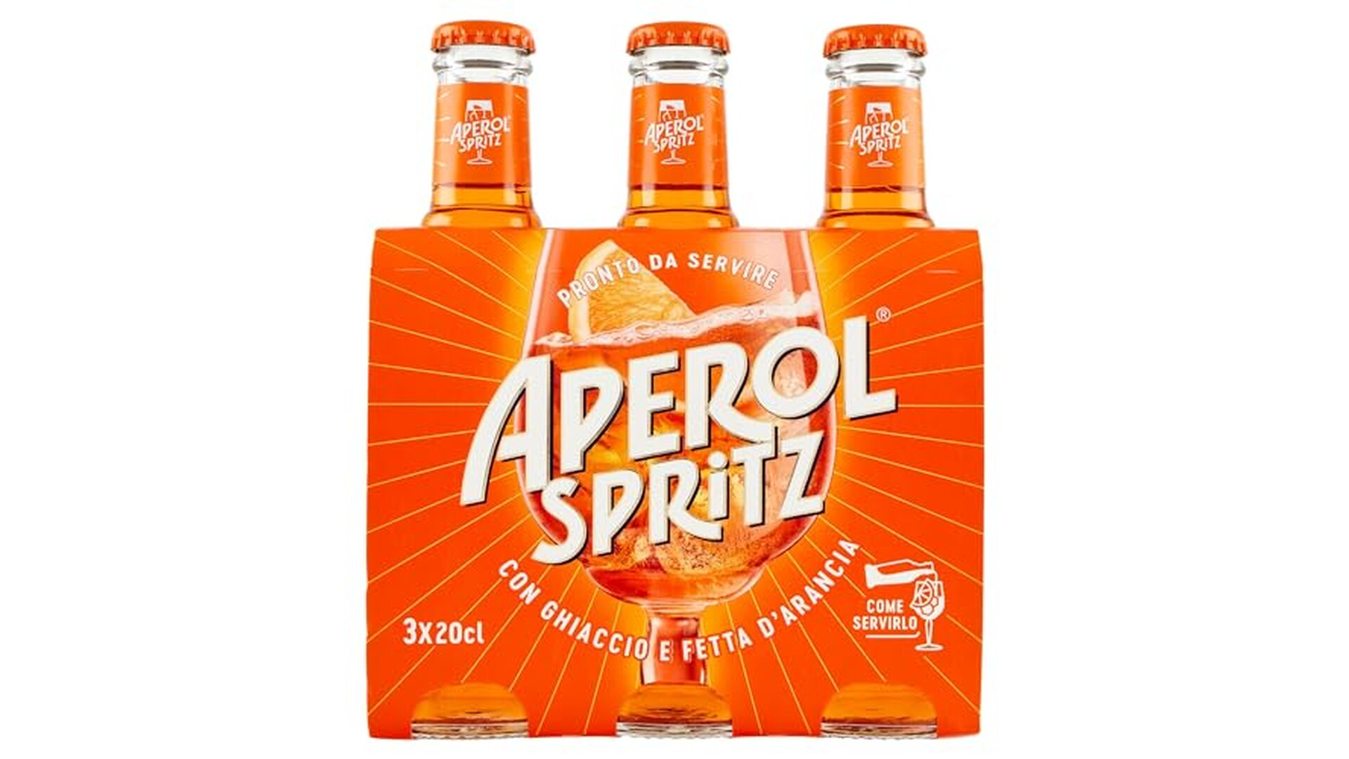 Aperol Spritz Aperitivo Pronto da Bere