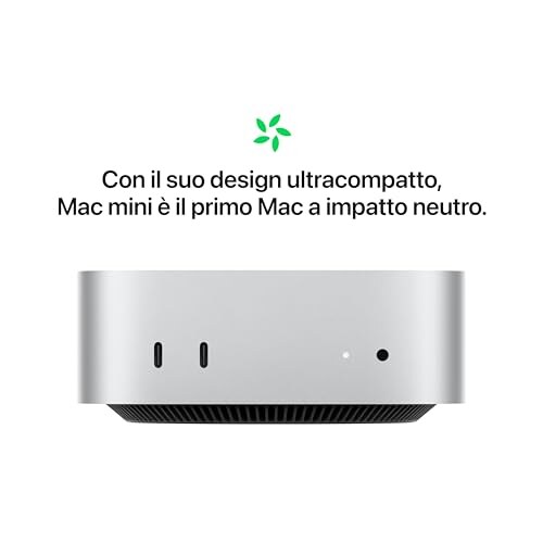 Apple Mac Mini con Chip M4, 16GB RAM e 256GB SSD - immagine 4