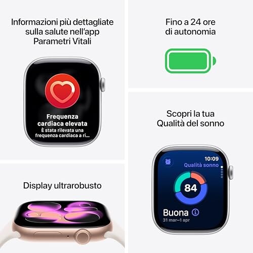 Apple Watch Series 11 GPS 46mm Alluminio Argento - immagine 1