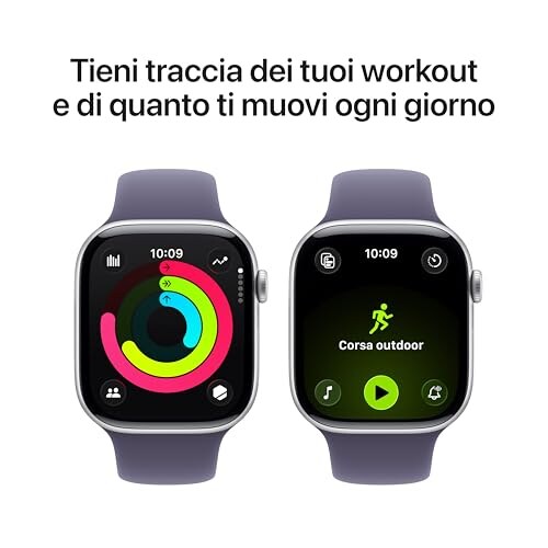 Apple Watch Series 11 GPS 46mm Alluminio Argento - immagine 2