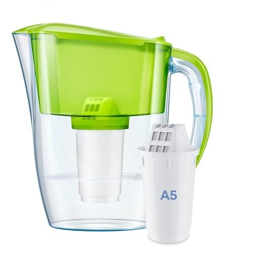 AQUAPHOR Smile Caraffa Filtrante 2,9L Verde - immagine 1