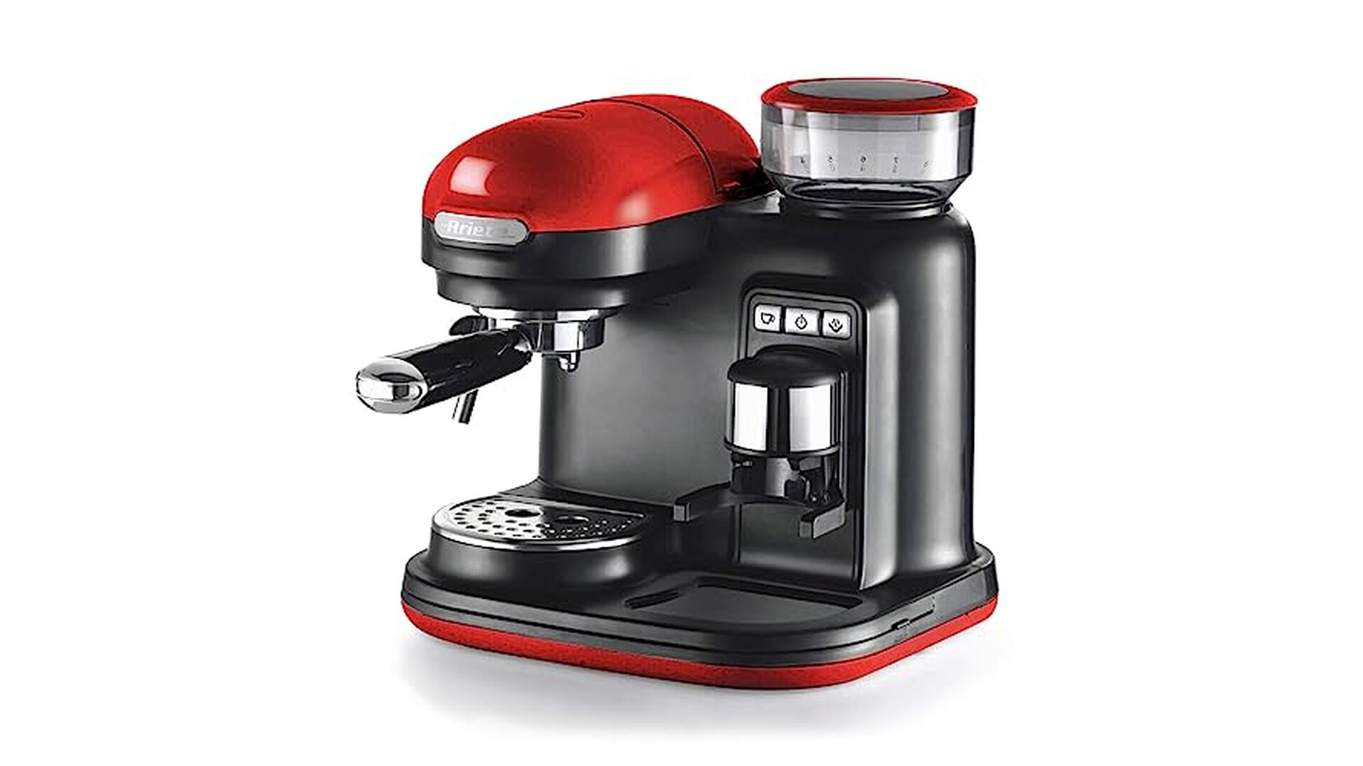 Ariete 1318 Macchina Caffè con Macinacaffè e Montalatte