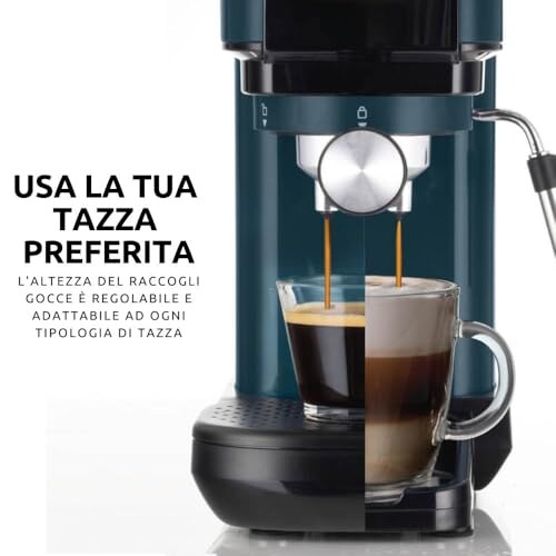 Ariete 1399 Macchina Caffè Espresso Light Aquamarine - immagine 3