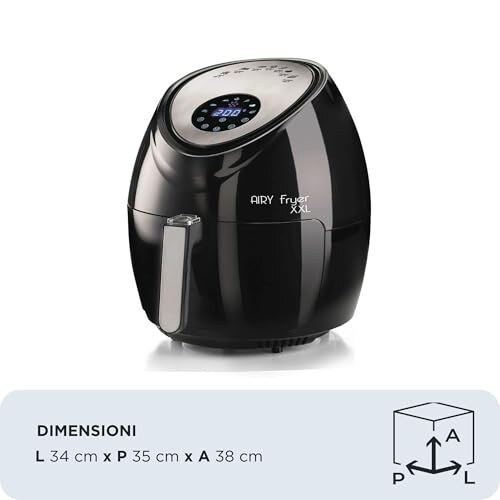 Ariete 4618 Airy Fryer XXL, Friggitrice ad Aria 7 Litri - immagine 3