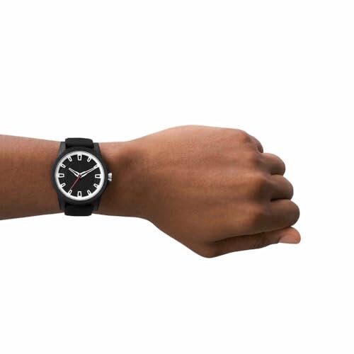 Armani Exchange Orologio Uomo Nero e Bianco 44mm - immagine 1