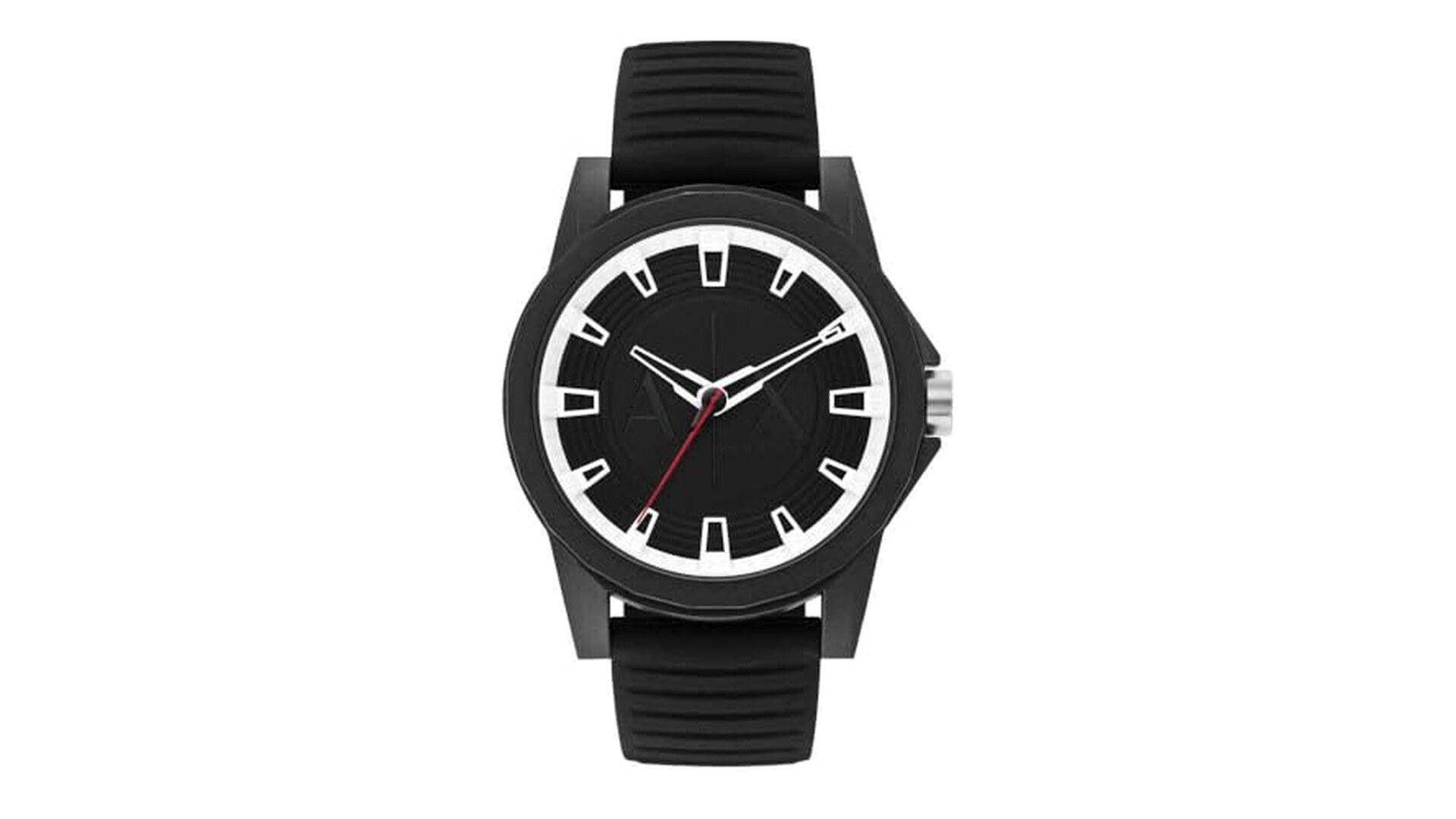 Armani Exchange Orologio Uomo Nero e Bianco 44mm