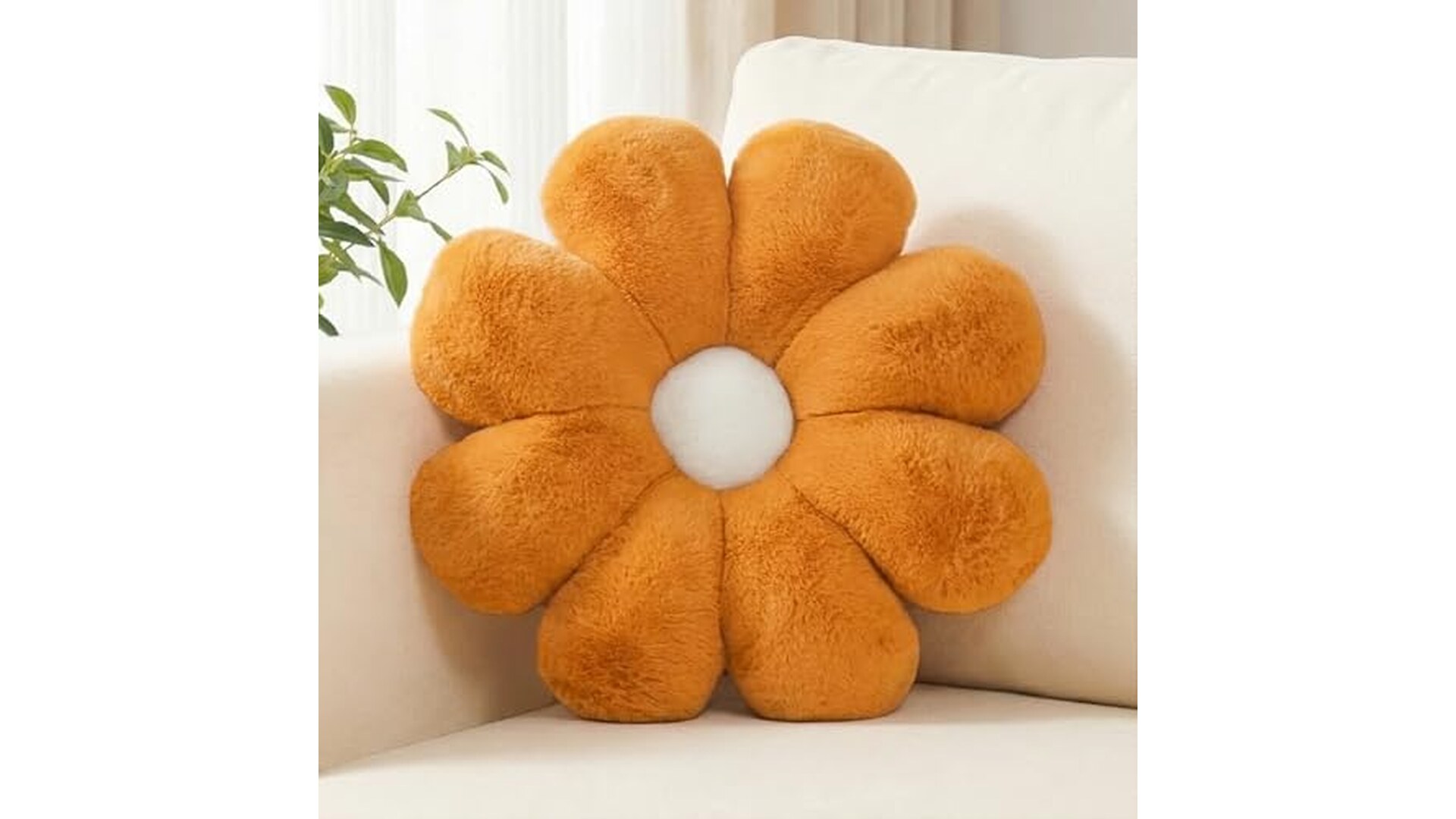 Aryan Cuscino Decorativo con Fiori Rosa 38cm