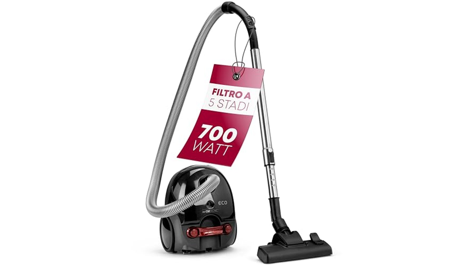 Aspirapolvere Clatronic 700W con Microfiltro