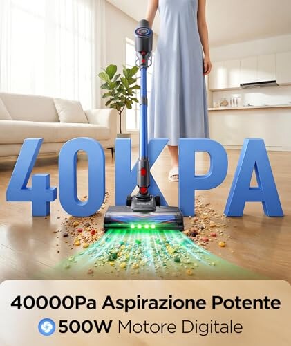 Aspirapolvere Senza Fili VersLife Z8 40KPa - immagine 1