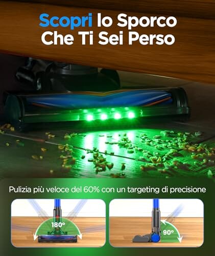 Aspirapolvere Senza Fili VersLife Z8 40KPa - immagine 3