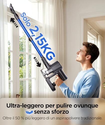 Aspirapolvere Senza Fili VersLife Z8 40KPa - immagine 4