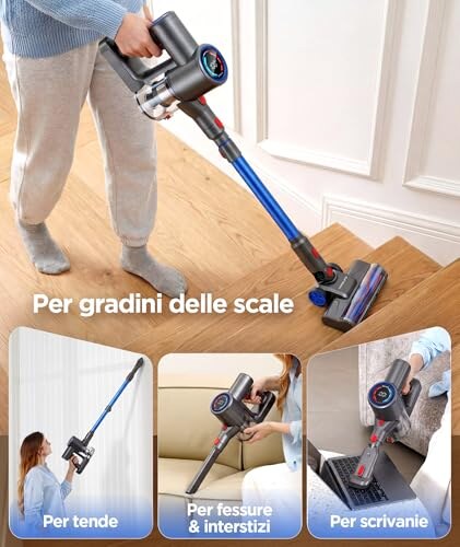 Aspirapolvere Senza Fili VersLife Z8 40KPa - immagine 5