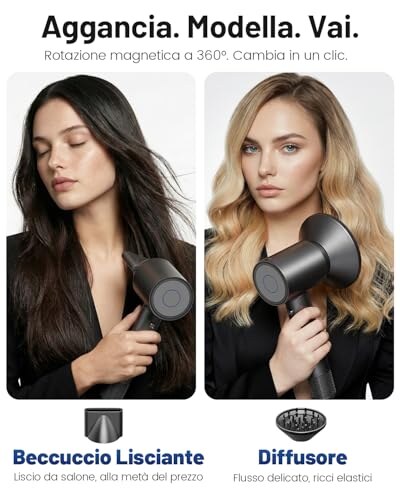 BANNILU Phon Capelli Professionale Ionico 160.000 RPM - immagine 4